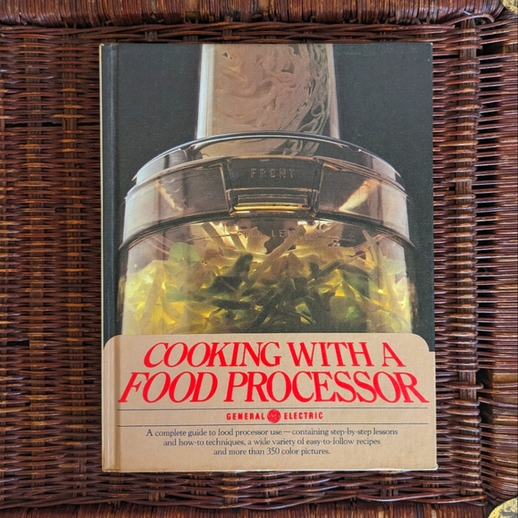 🍤 Vintage Cookbook (1978) Cooking with a Food Processor 70s - Picture 2 of 8